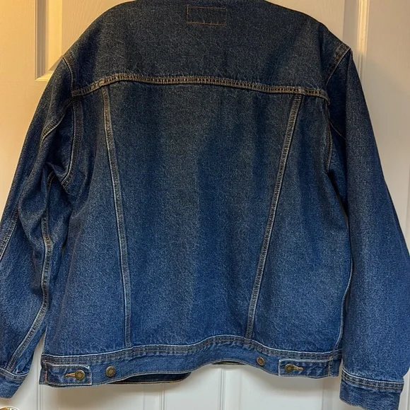 Men’s original Wrangler denim jacket - Picture 4 of 4